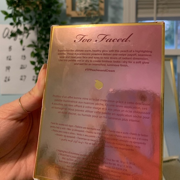 Sugar Peach Too Faced Palette - Picture 2 of 4